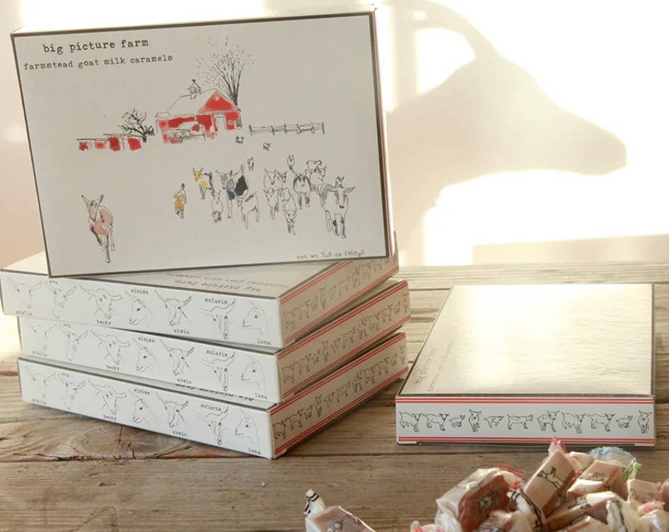 Storyboard Caramel Gift Box | 20pc | Vermont Farm