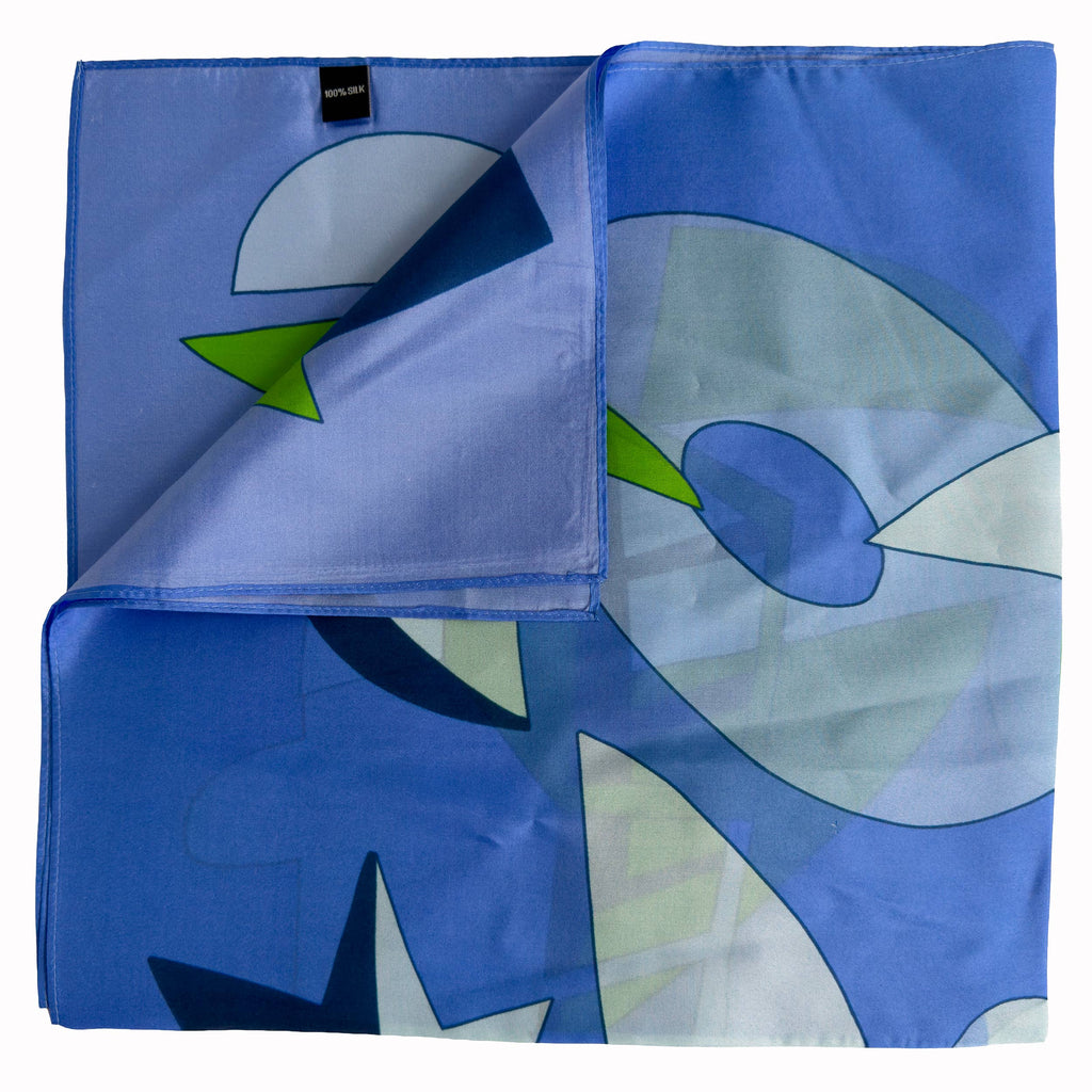 Ride On Scarf | 100% Silk Bandana | Women's Head Scarf