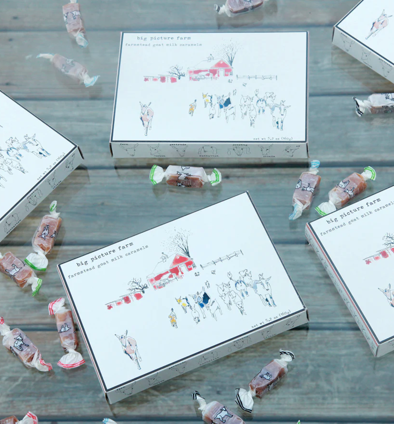 Storyboard Caramel Gift Box | 20pc | Vermont Farm