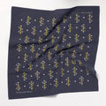 Heritage cotton bandana - “Let Yourself Bloom”– Made in USA