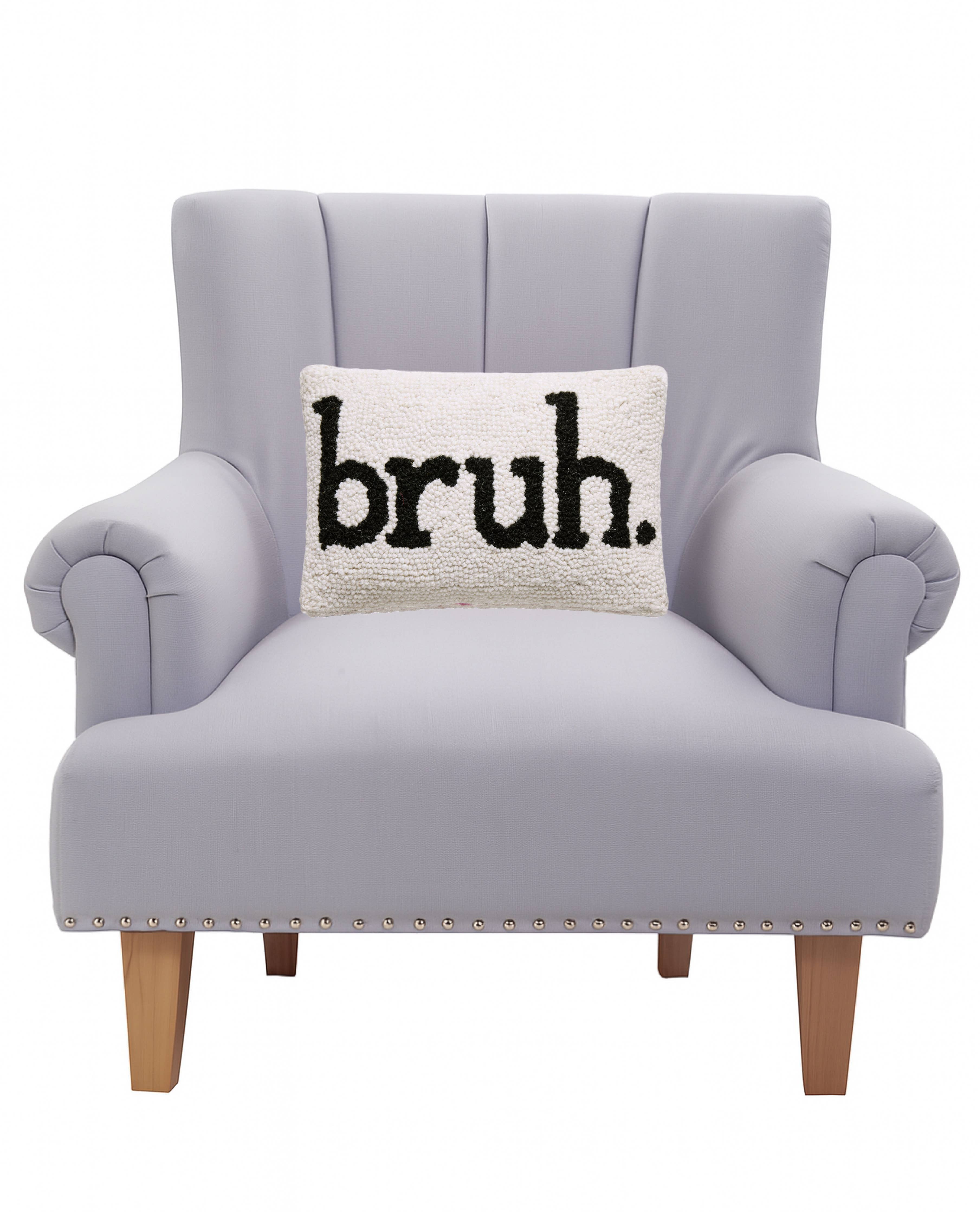Bruh. Hook Pillow