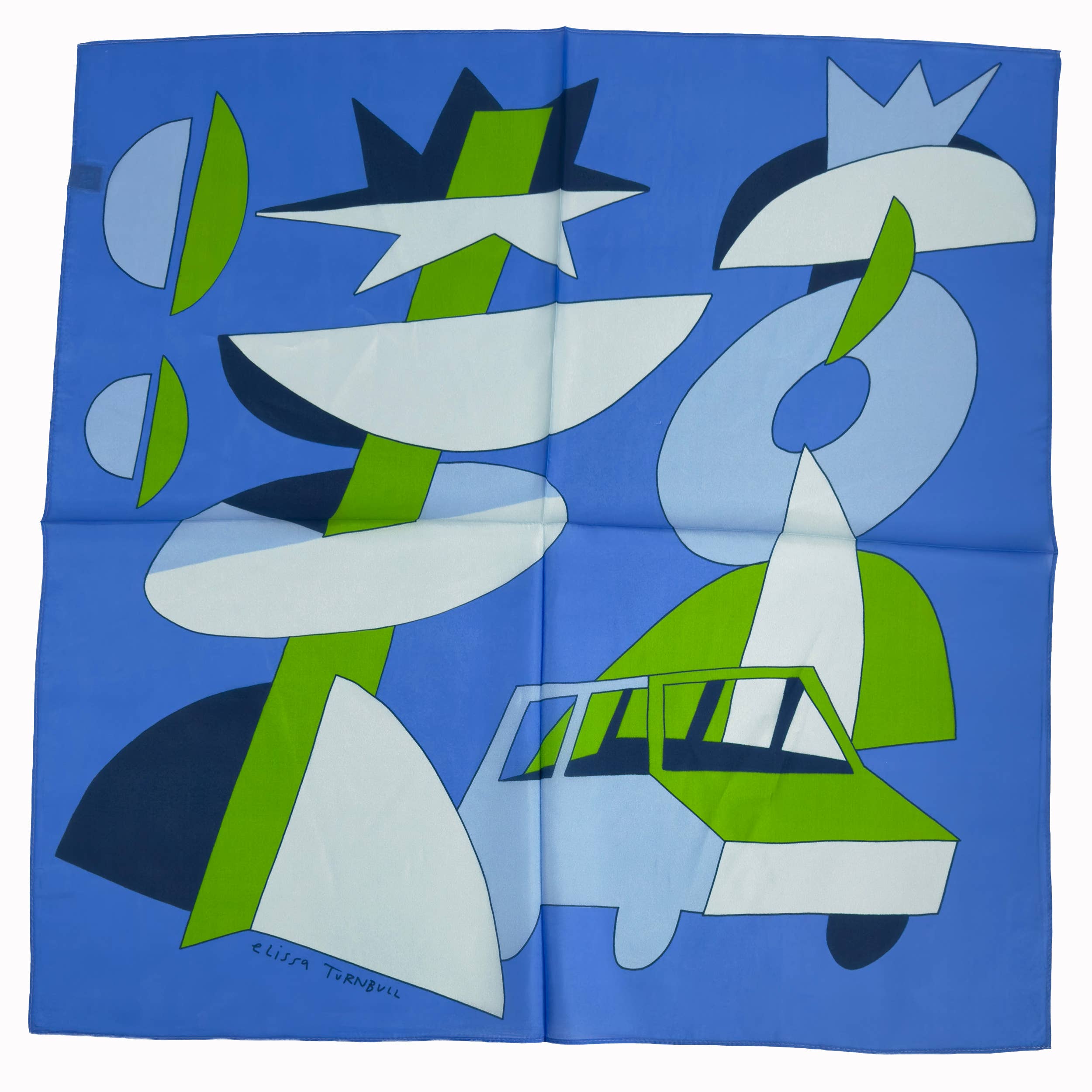 Ride On Scarf | 100% Silk Bandana | Women's Head Scarf