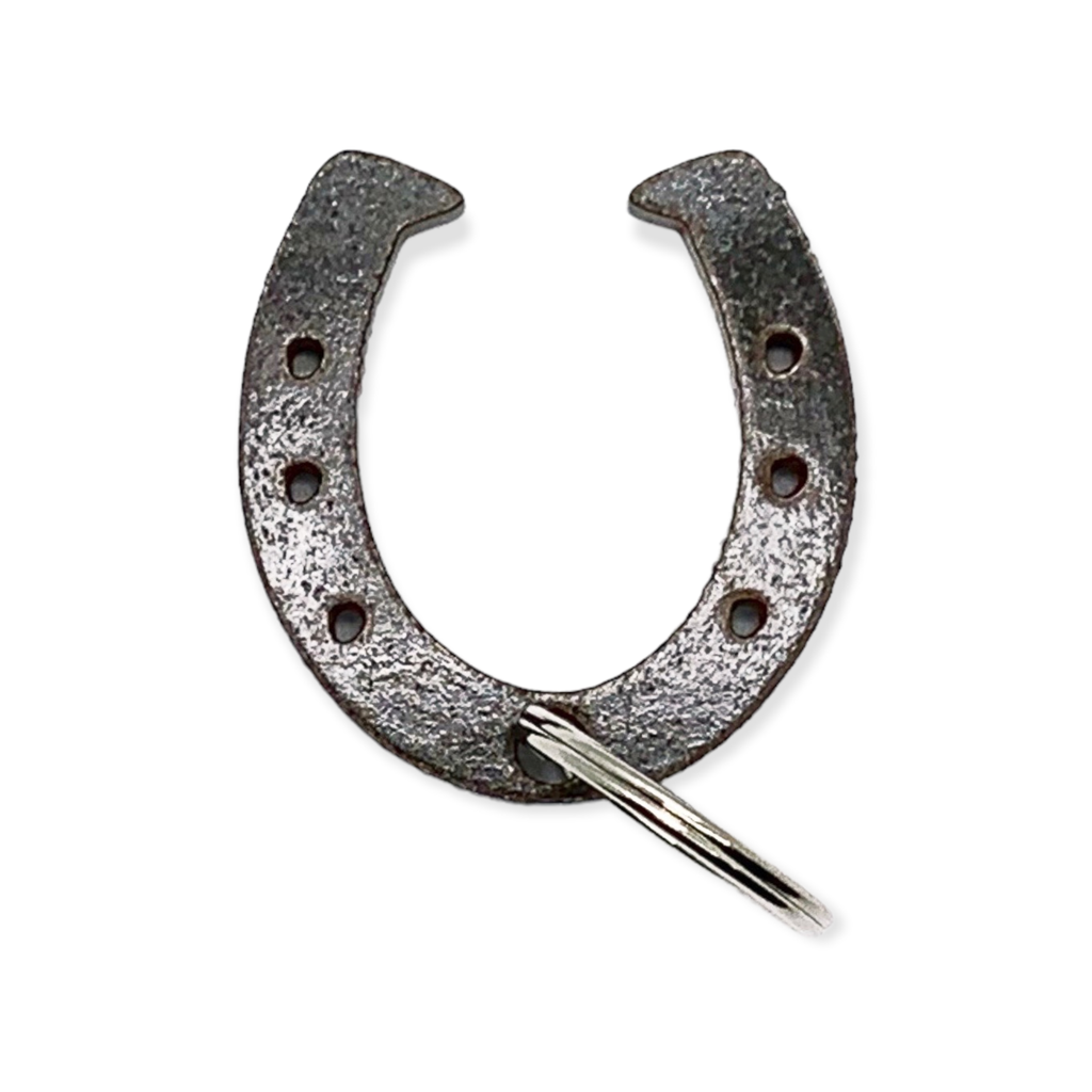 Lucky Horseshoe Keychain Bottle Opener / Brass or Steel