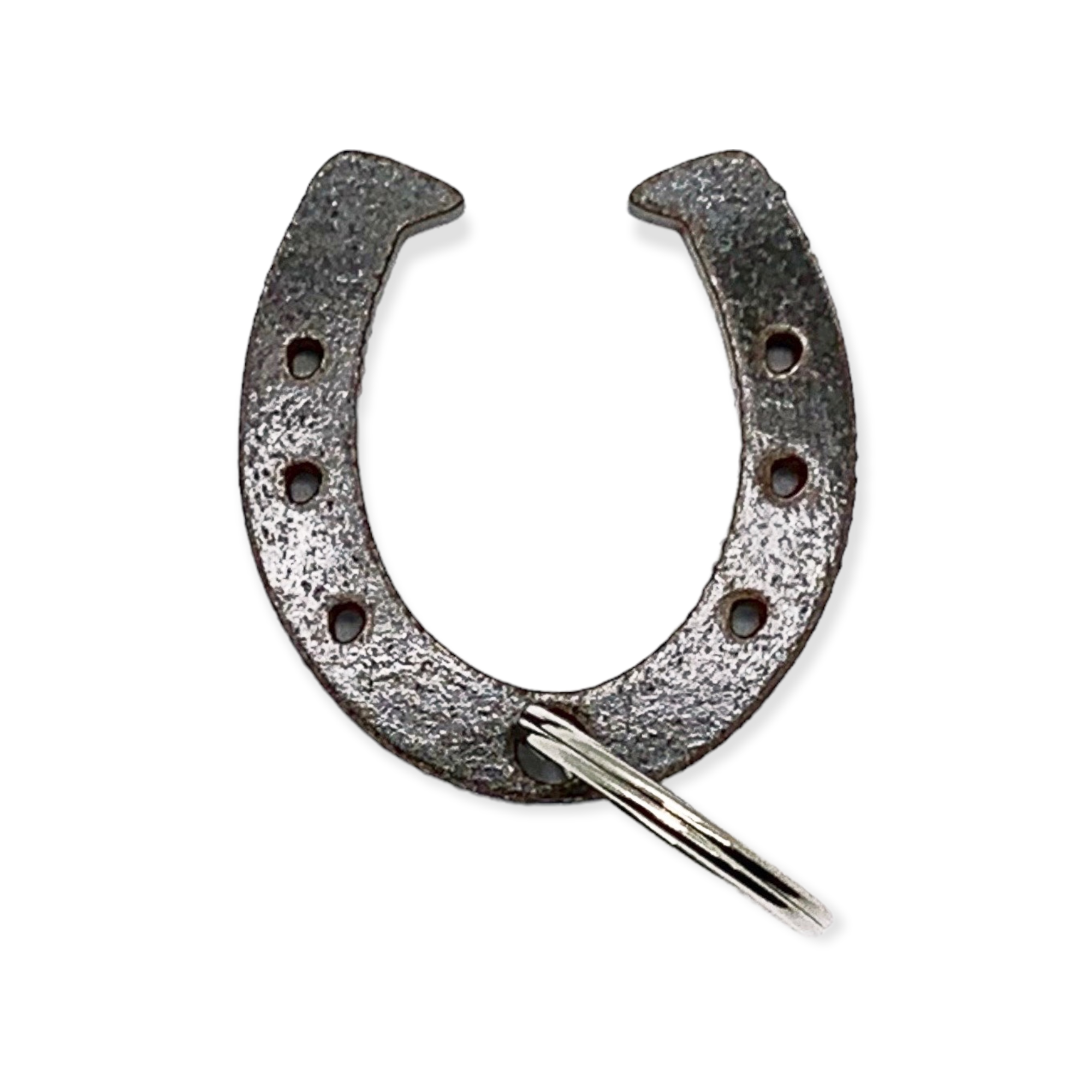 Lucky Horseshoe Keychain Bottle Opener / Brass or Steel