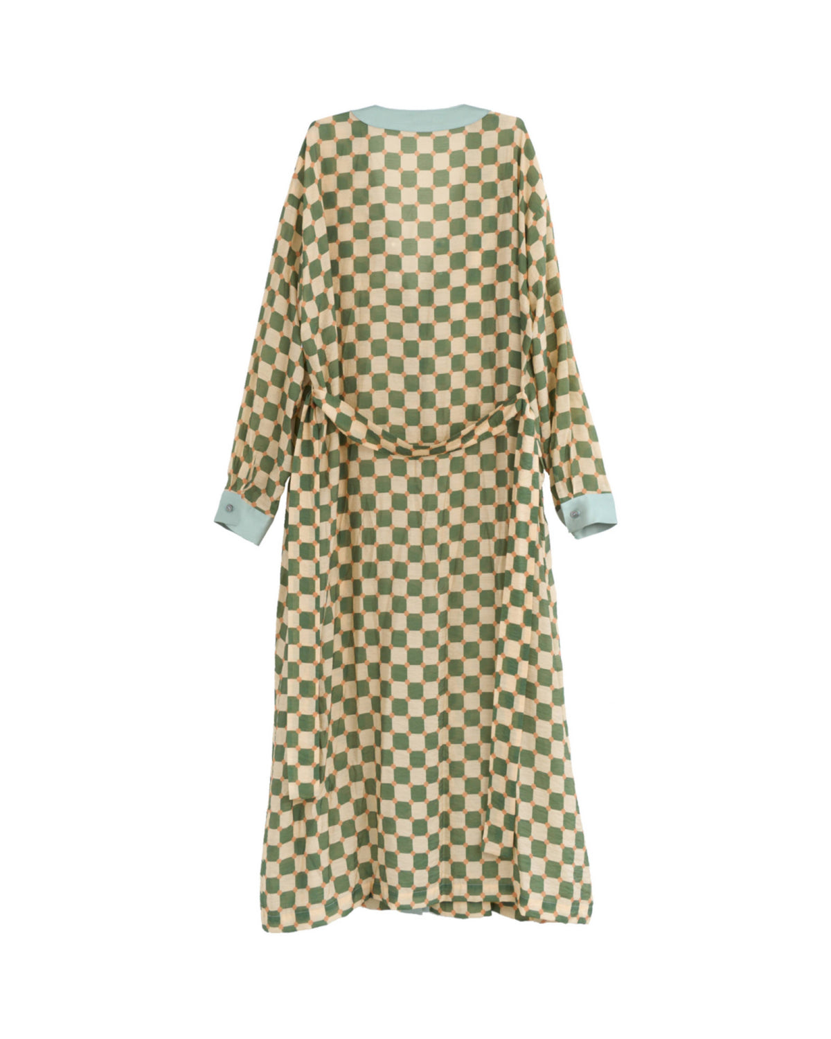 Dress - Kaftan - Chekerboard