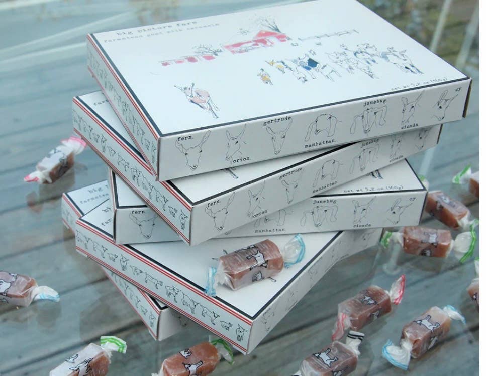 Storyboard Caramel Gift Box | 20pc | Vermont Farm
