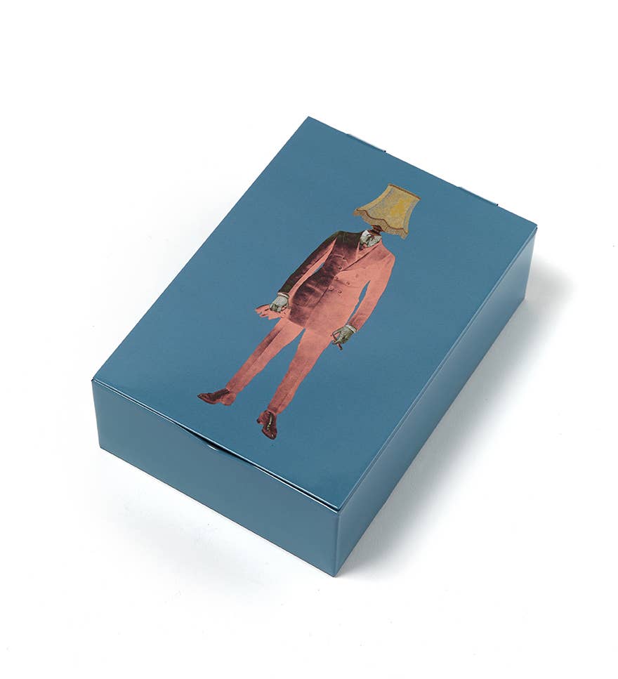Rectangular metal box Lampaman