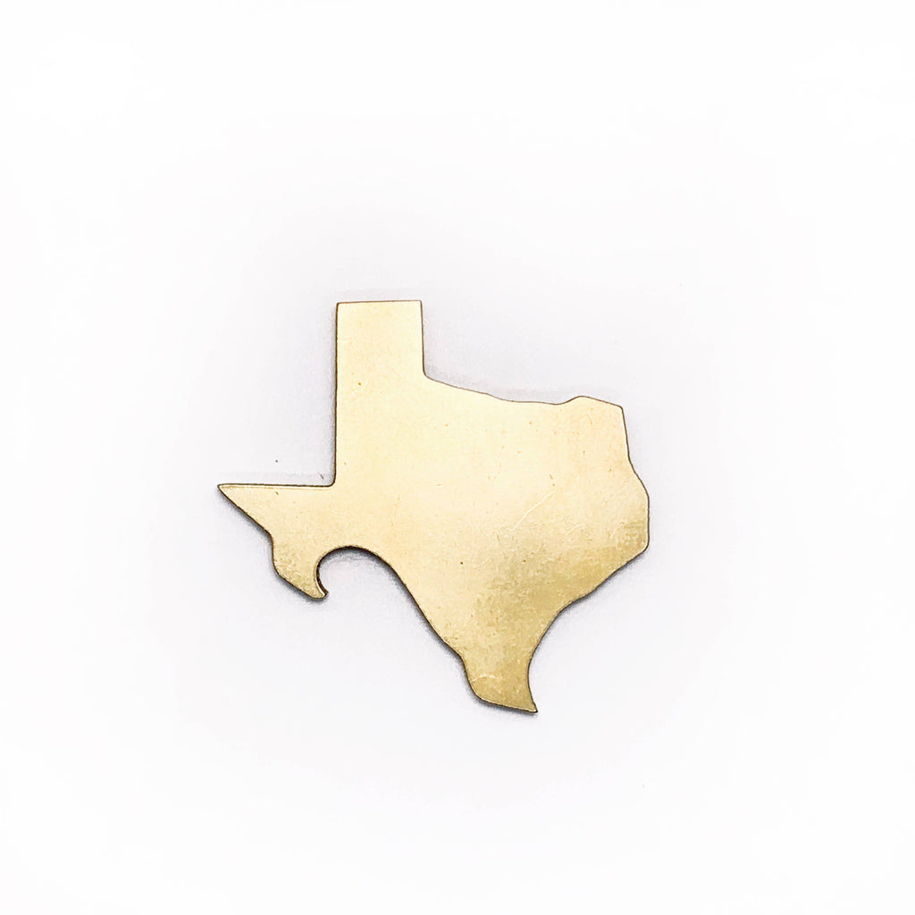 Texas Bottle Opener / Brass or Steel Statement Bar Piece