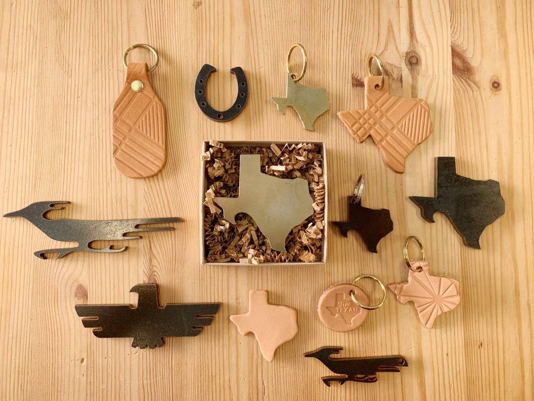 Texas Bottle Opener / Brass or Steel Statement Bar Piece