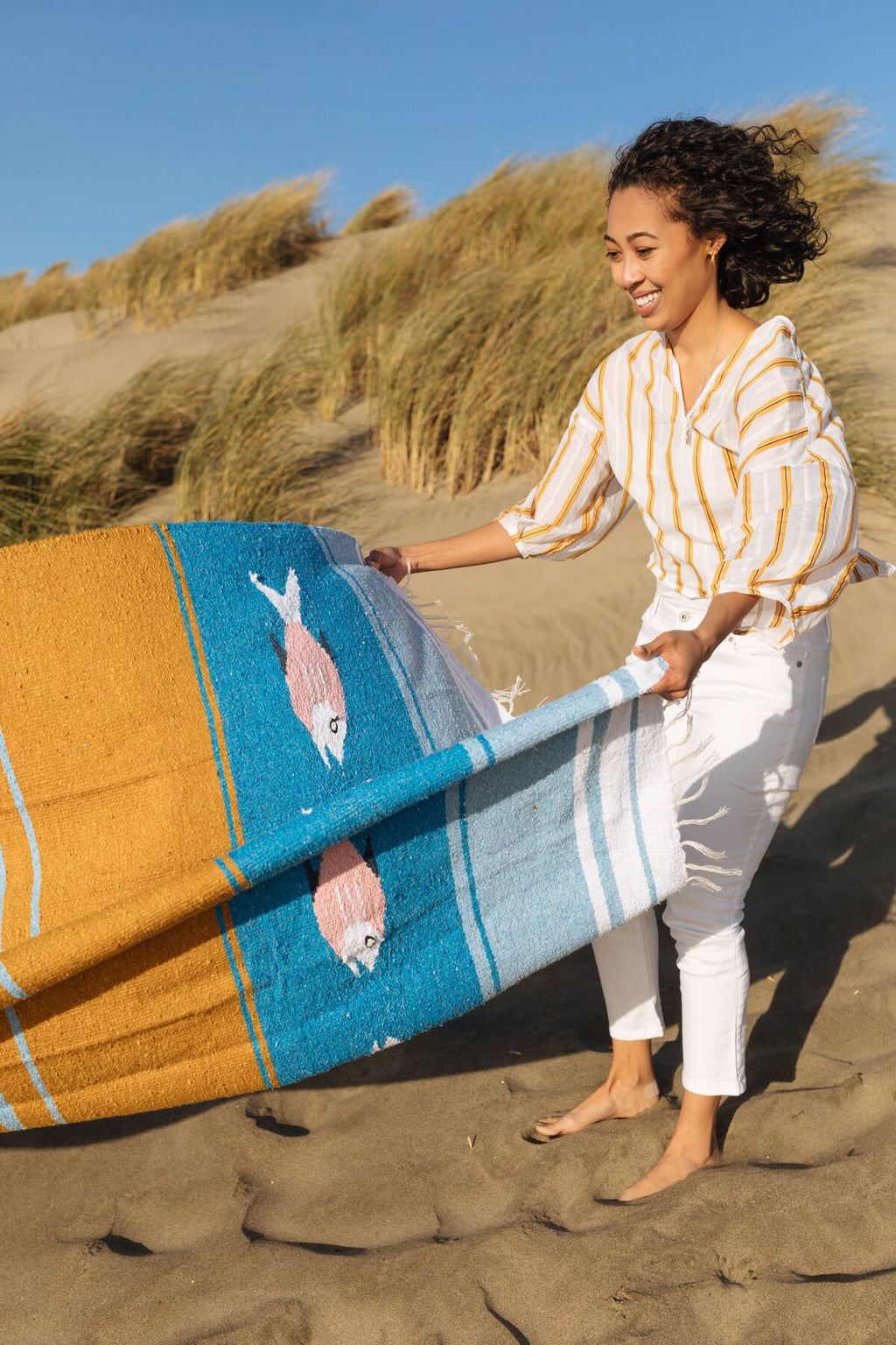 Pez Azul - Blanket Roll