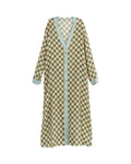 Dress - Kaftan - Chekerboard