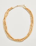 Necklace - Mia Beaded - 17'