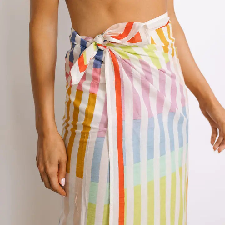 Sarong - Rainbow Stripe