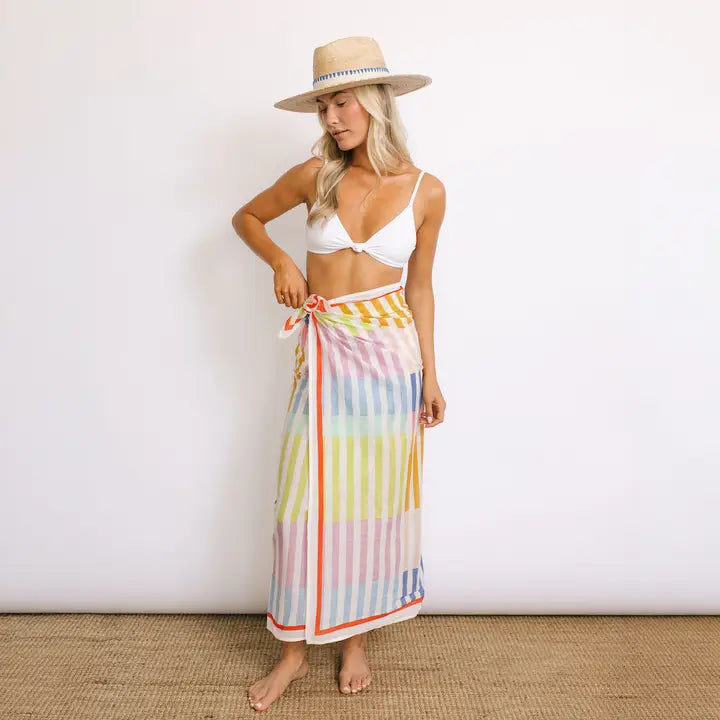 Sarong - Rainbow Stripe